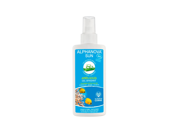 Alphanova sun Après-soleil Gel apaisant rafraîchissant BIO - 125ml