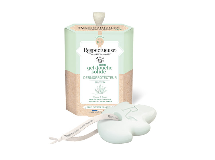 Respectueuse Gel douche solide Dermoprotecteur BIO - 75g