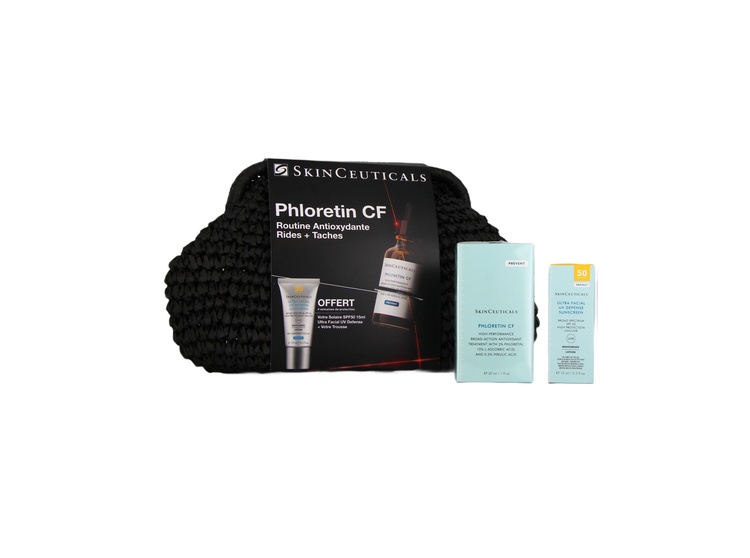 SkinCeuticals Coffret routine antioxydante rides et taches Phloretin CF - 2 produits