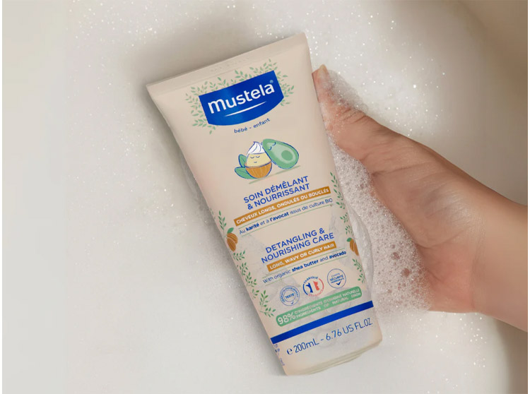 Utilisation Soin Démêlant Nourrissant Mustela