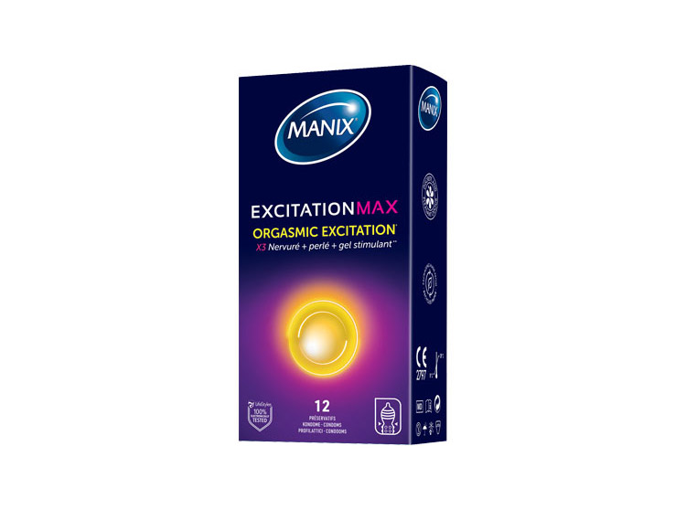 Manix Excitation Max - 12 préservatifs