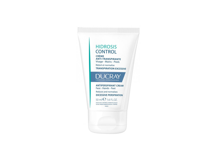 Ducray Hidrosis Control Crème Visage Mains et Pieds - 50ml