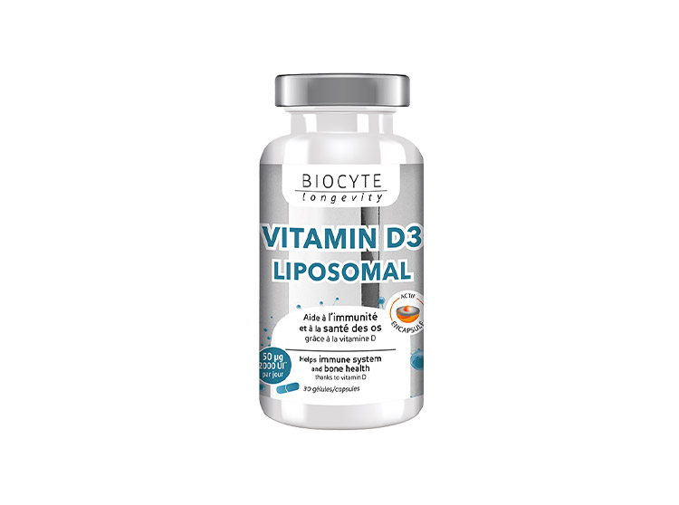 Vitamine D3 Liposomal - 30 gélules