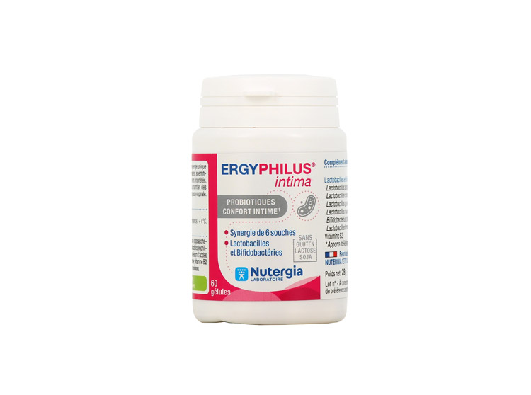 Ergyphilus Intima Probiotiques Confort Intime - 60 gélules