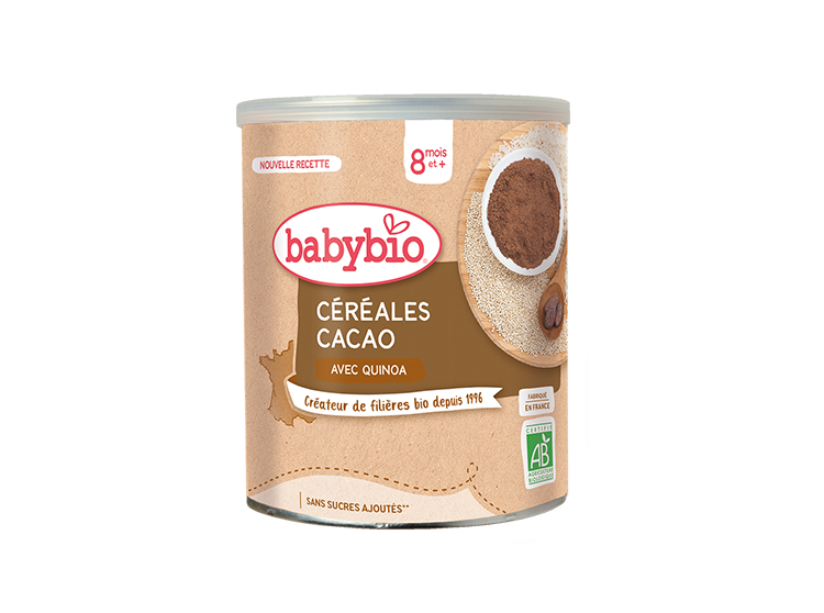 Babybio Céréales cacao BIO- 220g