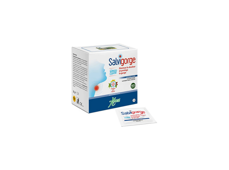 Aboca Salvigorge 2Act comprimés - 20 comprimés