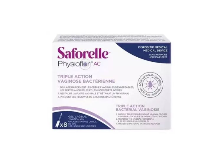 Physioflor AC Gel Vaginal - 5ml x 8