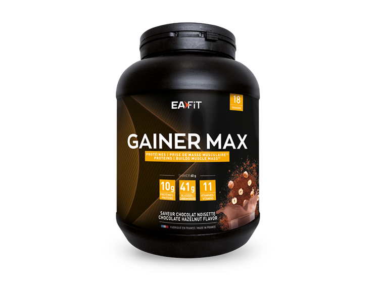 Gainer max saveur chocolat noisette - 1,1kg
