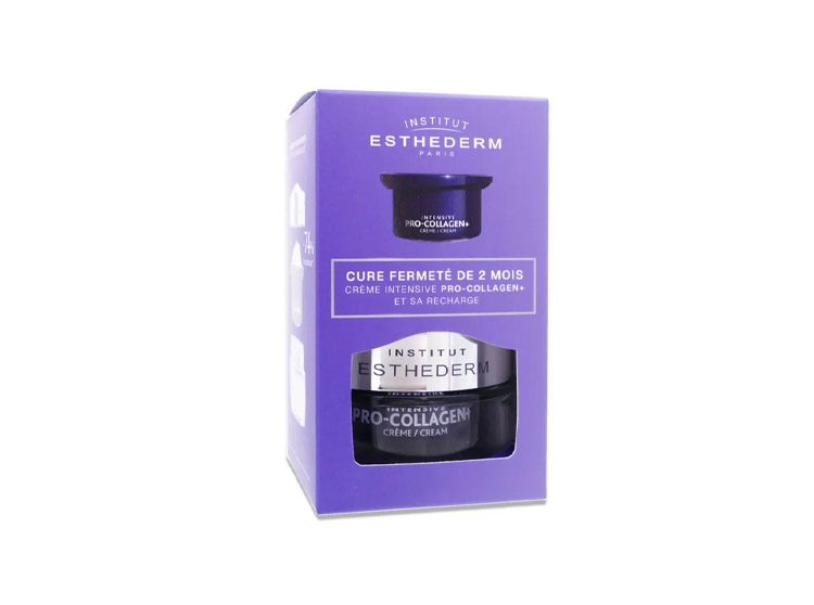 Coffret Intensive Pro Collagen+ - Crème Raffermissante + Recharge - 50+50ml