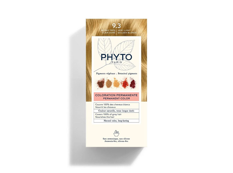 Phytocolor Kit de coloration permanente 9.3 Blond très clair doré
