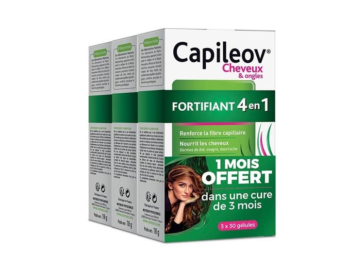 Nutreov Capileov Fortifiant - 3x30 gélules
