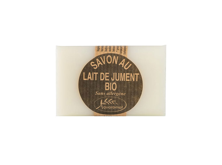 Aquaromat Savon au lait de jument BIO - 100g