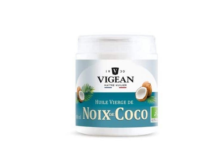 Vigean Huile Vierge de Noix de coco BIO - 250 ml
