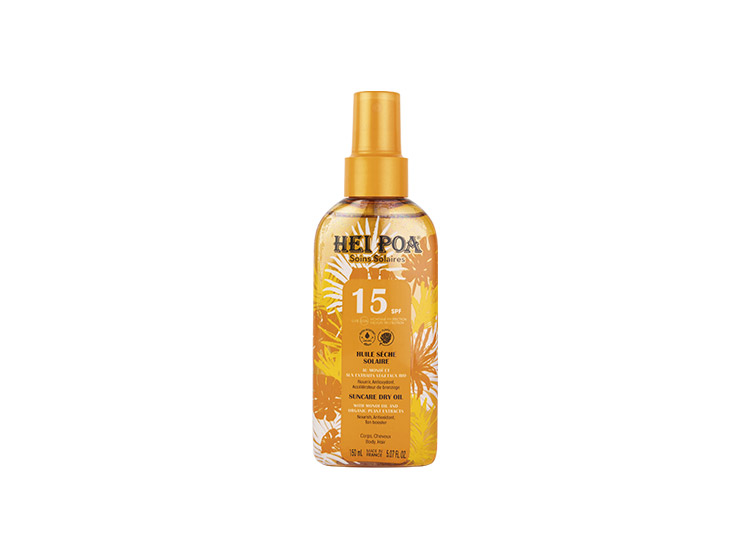 Hei Poa Huile Solaire Monoï SPF15 - 150ml