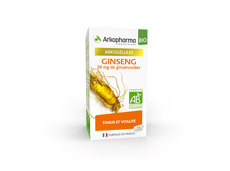 Arkopharma Arkogélules Ginseng BIO - 45 gélules