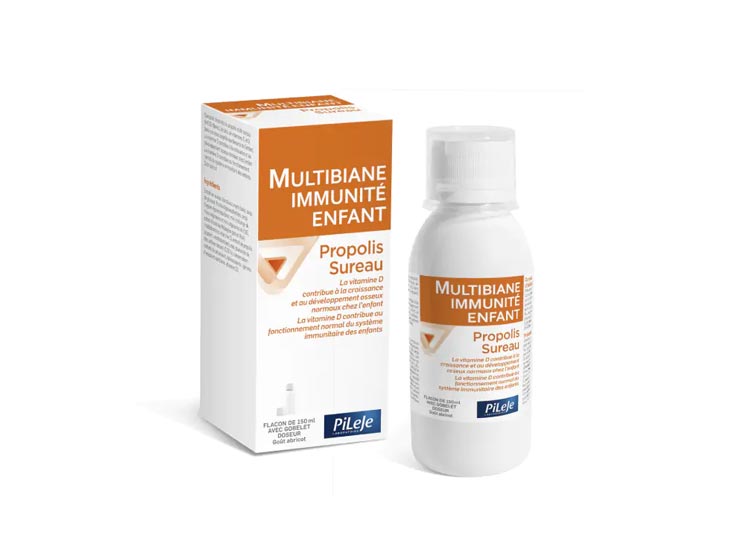 Pileje Multibiane Immunité Enfant - 150 ml