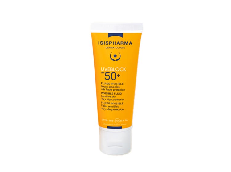 Isispharma Uveblock SPF50 + Fluide Teinté - 40 ml