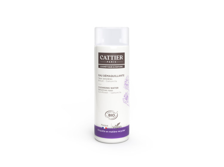 Cattier eau démaquillante yeux sensibles bio - 150ml