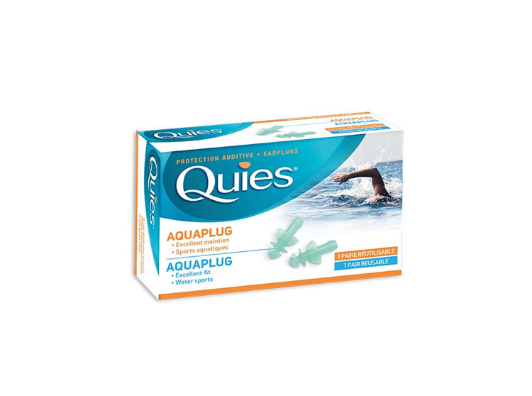 Quies Aquaplug Protection natation réutilisable  - 1 paire