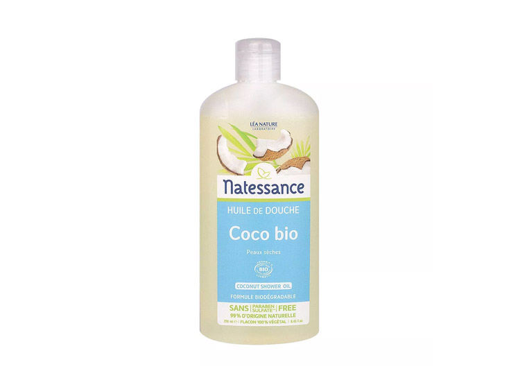 Natessance Huile de douche coco BIO- 250ml