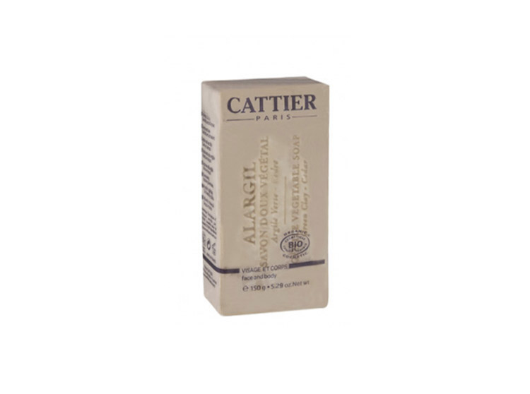 Cattier Savon doux végétal Alargil BIO - 150g