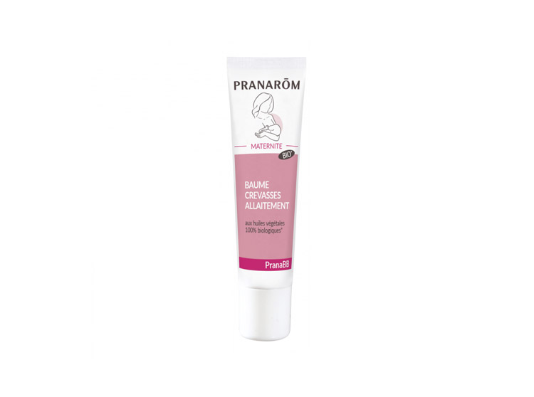 Pranarôm PranaBB Maternité Baume Crevasses allaitement BIO - 15 ml