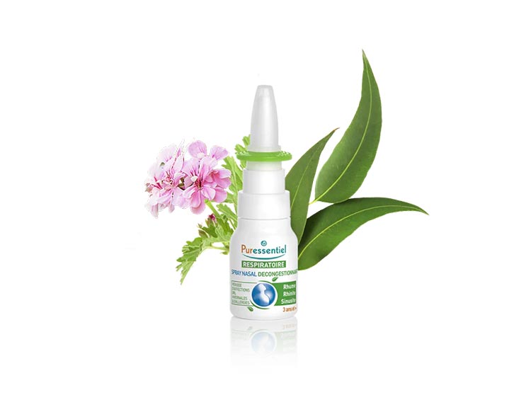 Puressentiel Respiratoire Spray Nasal Décongestionnant - 15ml