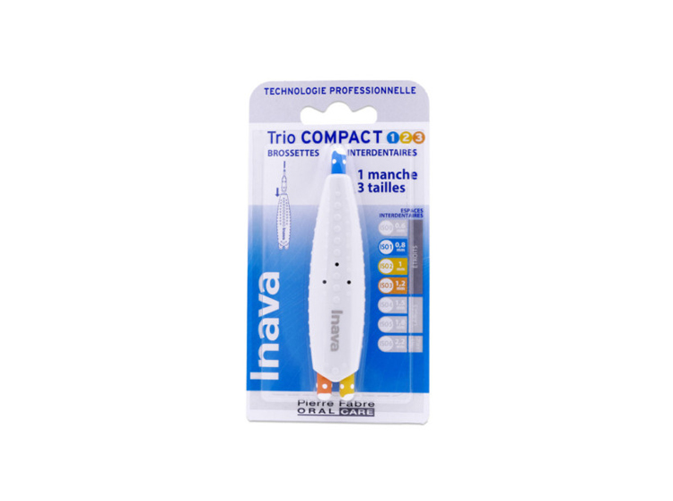 TrioCompact Brossette Interdentaire (1/2/3) - 3 brossettes