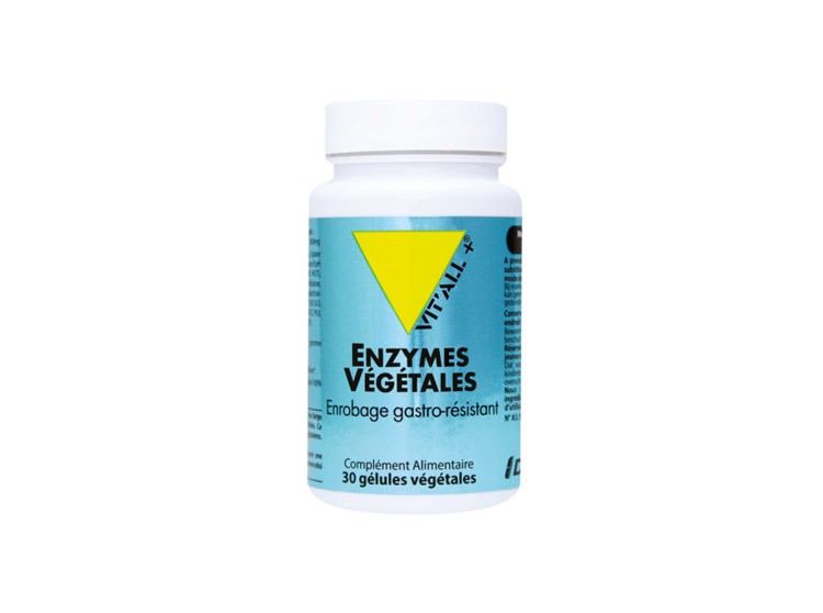 Vit'all+ Enzymes végétales - 30 gélules