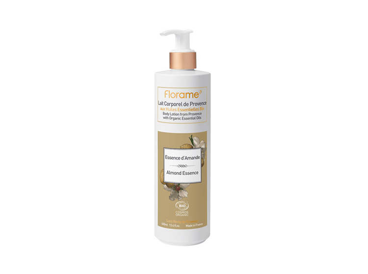 Florame lait corps essence d'amande BIO - 400ml