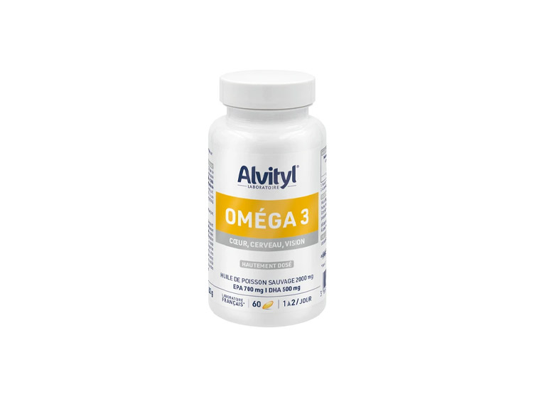 Oméga 3 Cœur Cerveau Vision - 60 capsules