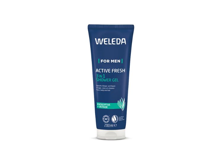Weleda  Homme Gel Douche 3 en 1 Active Fresh - 200ml