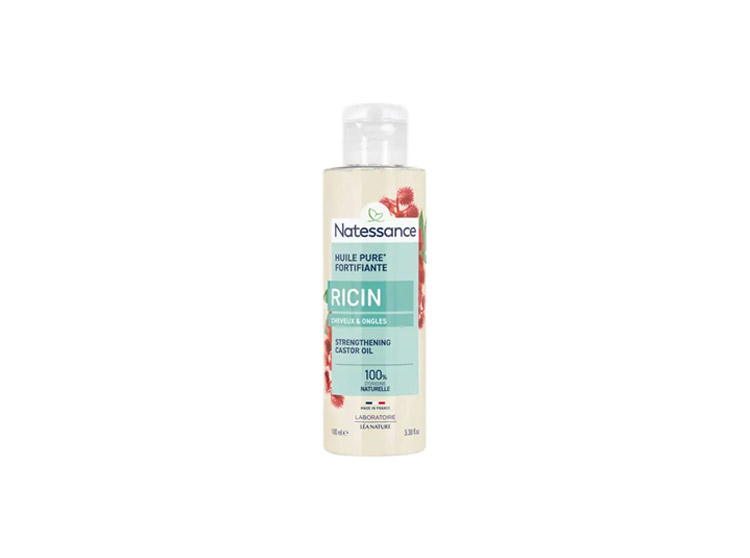 Huile Cheveux Pure Fortifiante au Ricin Bio - 100ml