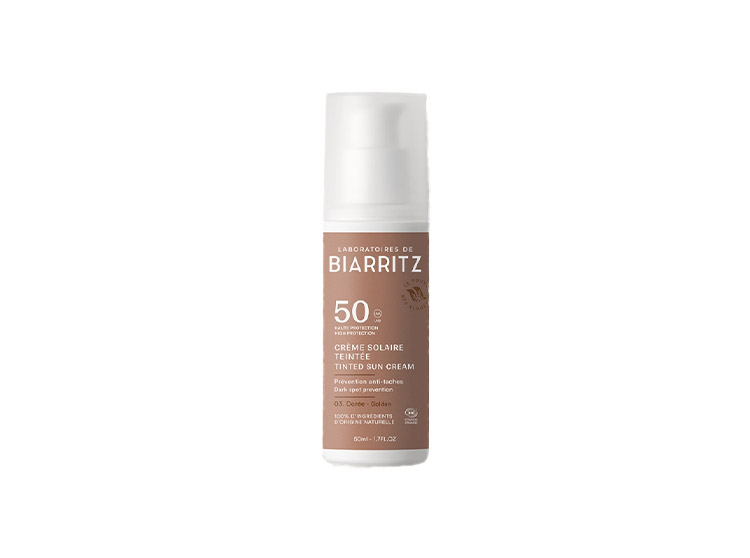 Crème Solaire Teintée SPF50 Dorée - 50ml