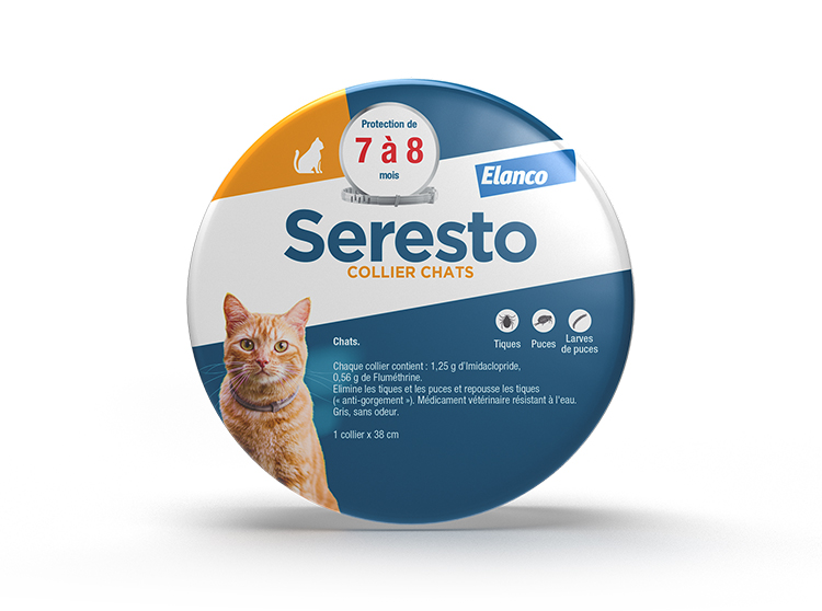Chat - Collier Anti-Puces et Anti-Tiques pour Chats