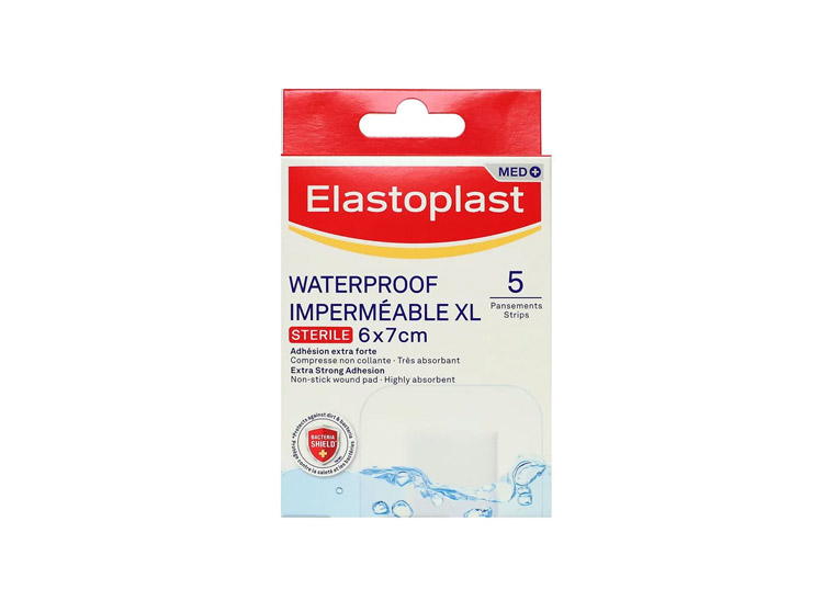 Pansement Waterproof Imperméable XL 6x7cm - 5 pansements