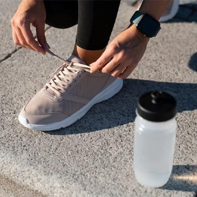 Chaussures adaptées