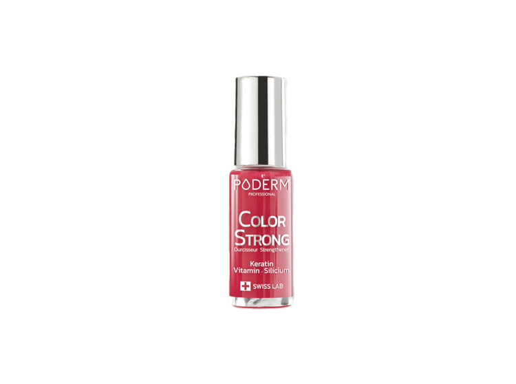 Vernis Durcisseur Color Strong Rouge Rosé - 8ml