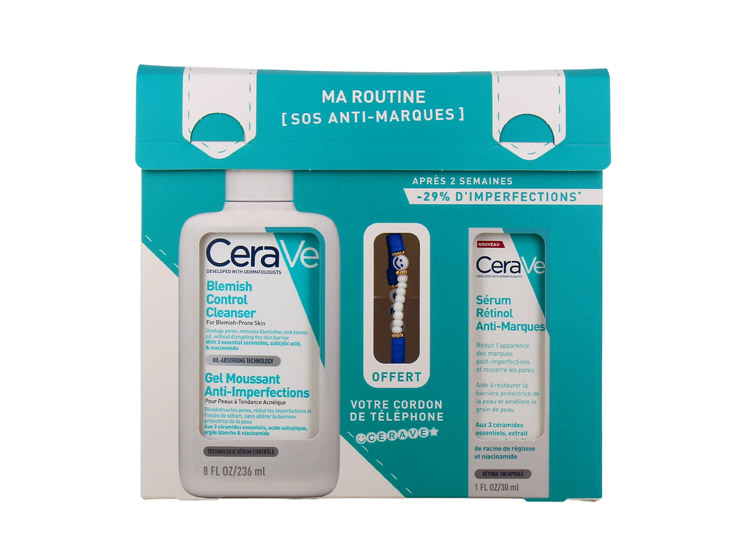 Coffret Routine Anti-Marques + Cordon de téléphone OFFERT - 236ml+30ml