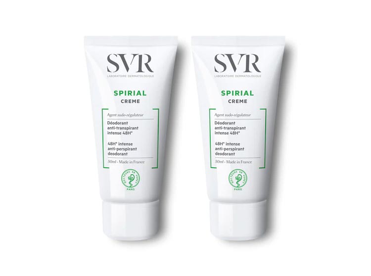 SVR Spirial Déo-crème - 2x50ml