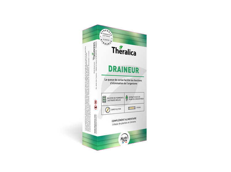 Theralica Draineur - 15 sticks + 15 gélules