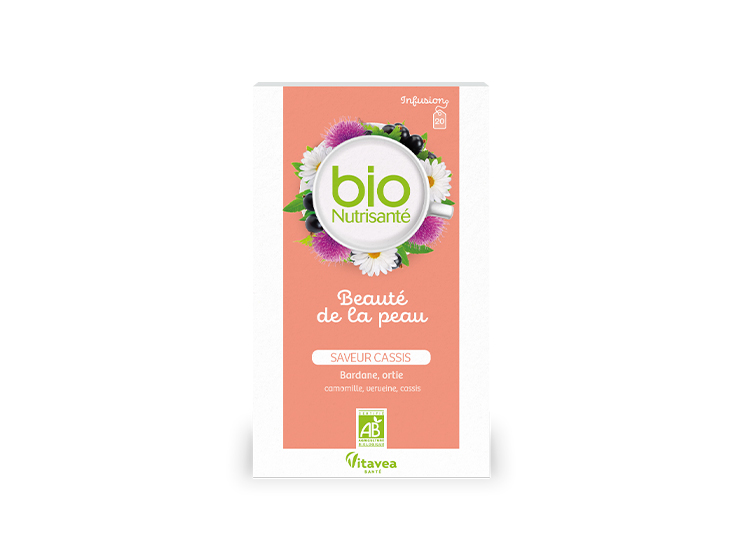 Infusion BIO Beauté de la peau - 20 sachets