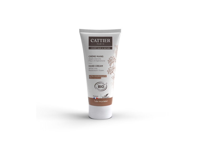 Cattier Crème mains ultra-nourrissante BIO - 75ml