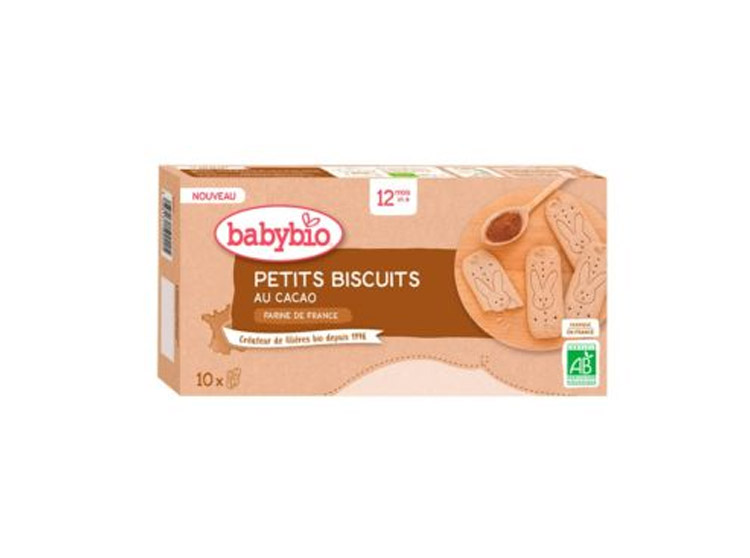 Petits biscuits cacao Bio - 160g