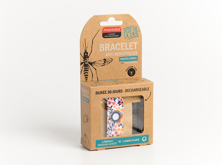 Manouka Bracelet anti-moustiques Adolescent Liberty