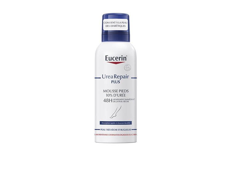 Eucerin UreaRepair PLUS mousse pieds 10% d'Urée - 150ml
