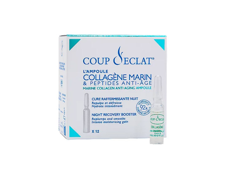 Coup d'éclat L'ampoule au collagène marin - 12 ampoules
