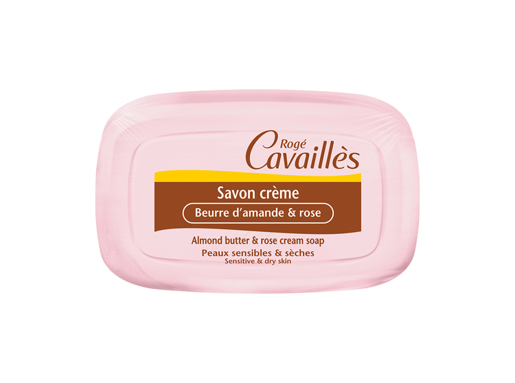 Rogé Cavaillès savon crème beurre d'amande & rose - 115g