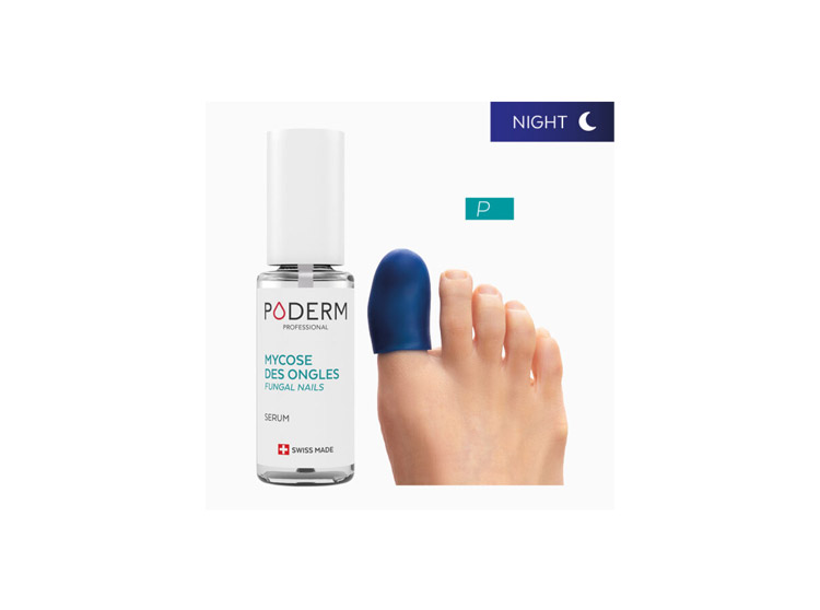 Poderm Mycose des ongles Traitement intensif nuit - 8 ml