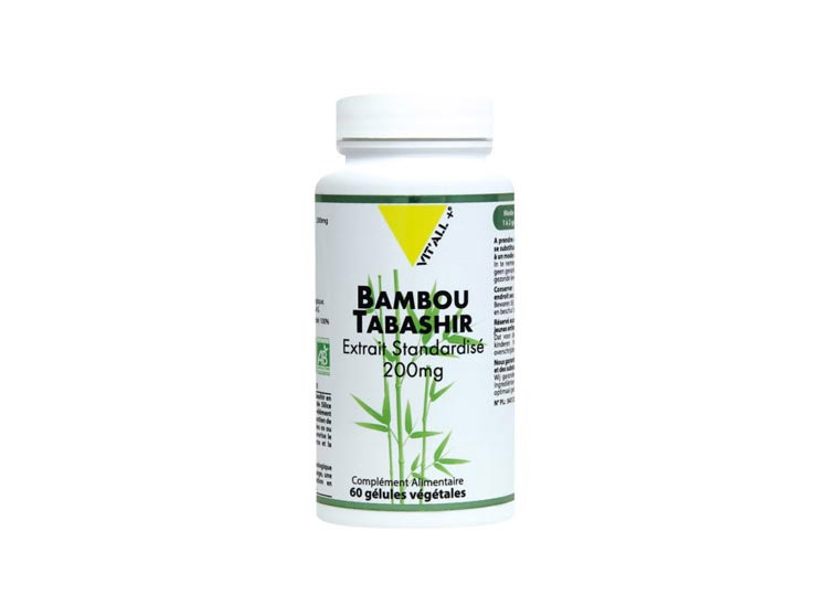 Vit'All+ Bambou Tabashir 200 mg BIO - 60 gélules